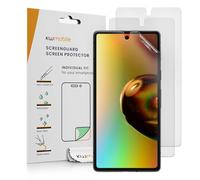 kwmobile 3X Lámina Protectora Mate y ANTIREFLECTANTE con Efecto antihuellas Compatible con Google Pixel 7a
