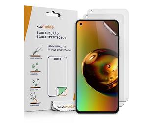 kwmobile 3x Lámina protectora MATE y ANTIREFLECTANTE con efecto antihuellas compatible con OnePlus Nord 2 5G