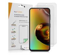 kwmobile 3X Lámina Protectora Mate y ANTIREFLECTANTE con Efecto antihuellas Compatible con Samsung Galaxy A54 5G