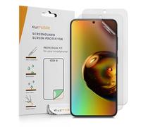 kwmobile 3X Lámina Protectora Mate y ANTIREFLECTANTE con Efecto antihuellas Compatible con Samsung Galaxy S24 FE