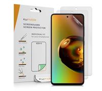kwmobile 3x Lámina protectora MATE y ANTIREFLECTANTE con efecto antihuellas compatible con Samsung Galaxy A51