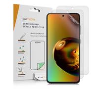kwmobile 3X Lámina Protectora Mate y ANTIREFLECTANTE con Efecto antihuellas Compatible con Samsung Galaxy A55 5G