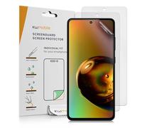 kwmobile 3X Lámina Protectora Mate y ANTIREFLECTANTE con Efecto antihuellas Compatible con Samsung Galaxy A52 / A52 5G / A52s 5G