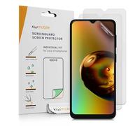 kwmobile 3X Lámina Protectora Mate y ANTIREFLECTANTE con Efecto antihuellas Compatible con Samsung Galaxy A12