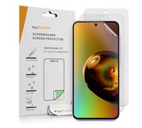 kwmobile 3X Lámina Protectora Mate y ANTIREFLECTANTE con Efecto antihuellas Compatible con Samsung Galaxy A56 5G