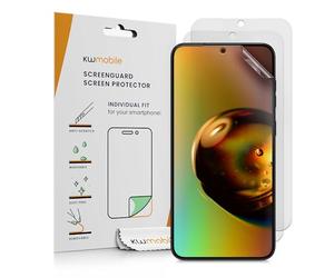 kwmobile 3X Lámina Protectora Mate y ANTIREFLECTANTE con Efecto antihuellas Compatible con Samsung Galaxy S25 Edge