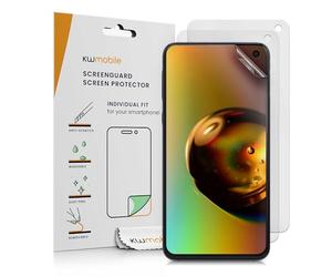 kwmobile 3X Lámina Protectora Mate y ANTIREFLECTANTE con Efecto antihuellas Compatible con Samsung Galaxy S10e