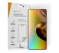 kwmobile 3X Lámina Protectora Mate y ANTIREFLECTANTE con Efecto antihuellas Compatible con Xiaomi Redmi Note 13 Pro 5G / Poco X6 5G