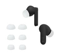 kwmobile 6 Almohadillas Compatible con CMF by Nothing Nothing Ear (a) - Eartips para Cascos - 3 tamaños S M L - Blanco