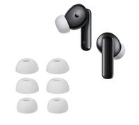 kwmobile 6 Almohadillas Compatible con Huawei Freebuds 6i - Eartips para Cascos - 3 tamaños S M L - Blanco