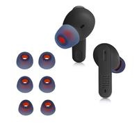 kwmobile 6 Almohadillas Compatible con JBL Tune 230 NC TWS / T230NC - Eartips para Cascos - 3 tamaños S M L - Azul