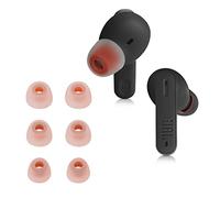 kwmobile 6 Almohadillas Compatible con JBL Tune 230 NC TWS / T230NC - Eartips para Cascos - 3 tamaños S M L - Blanco
