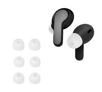 kwmobile 6 Almohadillas Compatible con JBL Wave Beam/Beam 2 / Wave 200TWS - Eartips para Cascos - 3 tamaños S M L - Blanco