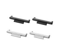 kwmobile Adaptador de correa compatible con Huawei Watch Fit 2-4x Conector de correa de reemplazo para smartwatch - Conexiones para correas de 20 mm