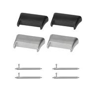 kwmobile Adaptador de correa compatible con Xiaomi Mi Band 7 Pro - 4x Conector de correa de reemplazo para smartwatch - Conexiones para correas de 16 mm