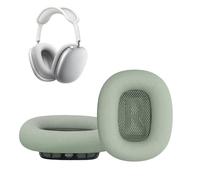 kwmobile Almohadillas compatibles con Apple AirPods MAX/AirPods MAX 2 Almohadillas - 2X Almohadilla de Repuesto para Auriculares en Cuero sintético