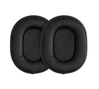 kwmobile Almohadillas compatibles con Audio Technica ATH - MSR7 M30 M40X M50X Almohadillas - 2X Almohadilla de Repuesto para Auriculares en Cuero sintético