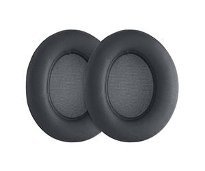 kwmobile Almohadillas compatibles con Beats Studio 2/3 Wireless Almohadillas - 2X Almohadilla de Repuesto para Auriculares en Cuero sintético