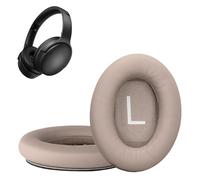 kwmobile Almohadillas compatibles con Bose QuietComfort 45 / QC45 / SC Almohadillas - 2X Almohadilla de Repuesto para Auriculares en Cuero sintético