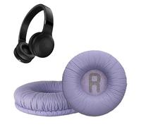kwmobile Almohadillas compatibles con JBL Tune 600 / 500BT / 510BT / 520BT / 450 Almohadillas - 2X Almohadilla de Repuesto para Auriculares en Cuero sintético