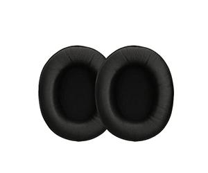 kwmobile Almohadillas compatibles con Kingston HyperX Cloud Stinger/Cloud Stinger S/Cloud Stinger Core/Cloud Mix Almohadillas - 2X Almohadilla de Repuesto para Auriculares en Cuero sintético