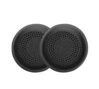 kwmobile Almohadillas compatibles con Logitech Zone Wired Almohadillas - 2X Almohadilla de Repuesto para Auriculares en Cuero sintético