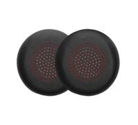 kwmobile Almohadillas compatibles con Plantronics Voyager Focus / B825 / 4210/4220 / BlackWire 5200/7225 Almohadillas - 2X Almohadilla de Repuesto para Auriculares en Cuero sintético