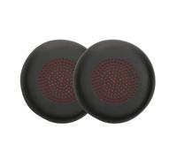 kwmobile Almohadillas compatibles con Plantronics Voyager UC B825 Almohadillas - 2X Almohadilla de Repuesto para Auriculares en Cuero sintético