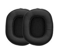 kwmobile Almohadillas compatibles con Razer BlackShark V2 X Almohadillas - 2X Almohadilla de Repuesto para Auriculares en Cuero sintético