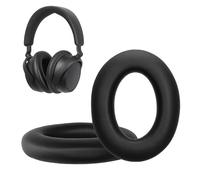 kwmobile Almohadillas compatibles con Sennheiser Accentum Plus Almohadillas - 2X Almohadilla de Repuesto para Auriculares en Cuero sintético