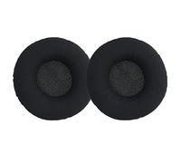 kwmobile Almohadillas compatibles con Sennheiser Urbanite - 2X Almohadilla de Repuesto para Auriculares en Cuero sintético Negro
