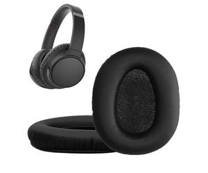 kwmobile Almohadillas compatibles con Sony WH-CH700N Almohadillas - 2X Almohadilla de Repuesto para Auriculares en Cuero sintético