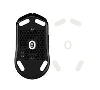 kwmobile Almohadillas de Desplazamiento Compatible con Kingston Pulsefire Haste 2 Pegatinas para ratón - Deslizadores para Raton Gaming - Mejora el Movimiento precisión y Estabilidad