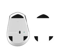 kwmobile Almohadillas de Desplazamiento Compatible con Logitech M720 Triathlon Pegatinas para ratón - Deslizadores para Raton Gaming - Mejora el Movimiento precisión y Estabilidad