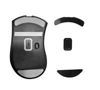 kwmobile Almohadillas de Desplazamiento Compatible con Razer DeathAdder V2 Pegatinas para ratón - Deslizadores para Raton Gaming - Mejora el Movimiento precisión y Estabilidad