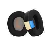 kwmobile Almohadillas de Repuesto Auriculares Compatible con JBL Quantum 300 / Quantum 200 (Set de 2) - Negro