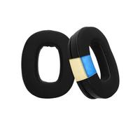 kwmobile Almohadillas de Repuesto Auriculares Compatible con Marshall Monitor II ANC 2 (Set de 2) - Negro