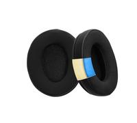 kwmobile Almohadillas de Repuesto Auriculares Compatible con Sennheiser HD280 Pro (Set de 2) - Negro