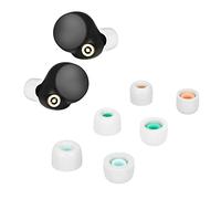 kwmobile Almohadillas Repuesto Compatibles con Sony WF-1000XM4 - Set de 6X Puntas Auriculares - Blanco