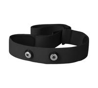 kwmobile Banda Pectoral para Garmin HRM/Polar H1 H10 H9 H7 / Wahoo - Pulsómetro Correa de Recambio Frecuencia Cardiaca - Nylon Negro