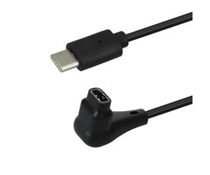 kwmobile Cable de Carga Compatible con COROS Pace Pro - Conector USB-C con Base de conexión para smartwatch Fitness Tracker