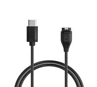 kwmobile Cable de Carga Compatible con Garmin Forerunner 265 / 265S / 965 / Forerunner 970/165 / 570 - Conector USB-C con Base de conexión para smartwatch Fitness Tracker
