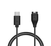 kwmobile Cable de Carga Compatible con Garmin vivomove 3S / vivoactive 4 4S 5 / Venu 3 / Venu 3S - Conector USB-C con Base de conexión para smartwatch Fitness Tracker