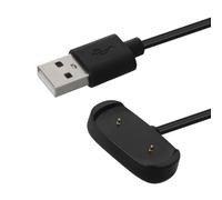 kwmobile Cable de carga compatible con Huami Amazfit Bip 3/3 Pro/Bip 5/Active EDGE/T-Rex cable - Conector USB con base de conexión para smartwatch - 100