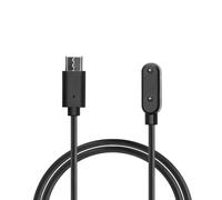 kwmobile Cable de Carga Compatible con Huawei Band 10 / Band 9 8 7 6 / Watch Fit 2 / Watch Fit 3 / Honor Band 10 9 8 7 6 - Conector USB-C con Base de conexión para smartwatch Fitness Tracker
