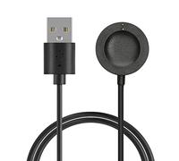 kwmobile Cable de carga compatible con Michael Kors GEN 6 / GEN 5e / GEN 5 / GEN 4 Watch/Skagen Falster 2 cable - Conector USB con base de conexión para smartwatch - 100