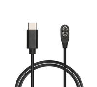 kwmobile Cable de Carga Compatible con Shokz Aeropex AS800 / OpenRun/OpenRun Pro Mini/OpenComm ASC100SG - Conector USB-C con Base de conexión para smartwatch Fitness Tracker