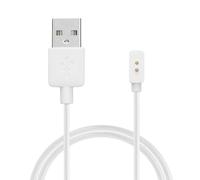 kwmobile Cable de carga compatible con Xiaomi Redmi Watch 4 / Watch 3 Active/Lite/Smart Band 8/8 Pro/Band 2 cable - Conector USB con base de conexión para smartwatch - 100