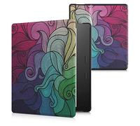 kwmobile Carcasa Compatible con Amazon Kindle Oasis 10. Generation Funda - Funda con Tapa y Cierre magnético de Cuero sintético - postmodernista