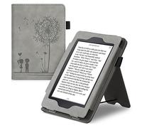 kwmobile Carcasa Compatible con Amazon Kindle Paperwhite Funda - Funda con Stand Agarre de Mano y Tarjetero - niños y Diente león